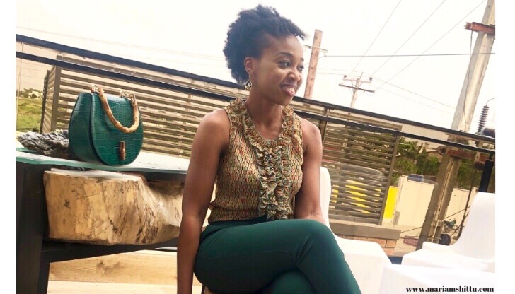 STYLE| Workchic: Watch As I Pose In Green & Brown